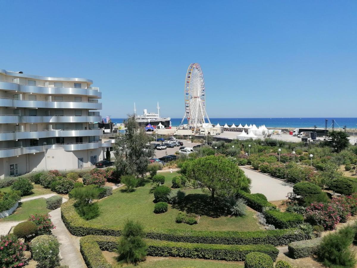 Le Bleu Soleil - Bel Appt Pour 4 Vue Mer Le Barcarès Екстериор снимка
